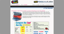 Desktop Screenshot of deepdiscountinkjet.com